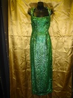 70's Dress Diva green