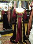 Dress Empire red & gold