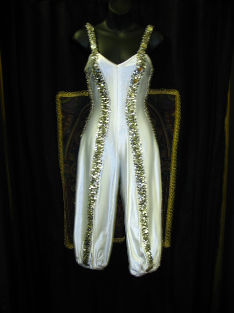 70's jumpsuit white with sequins.JPG