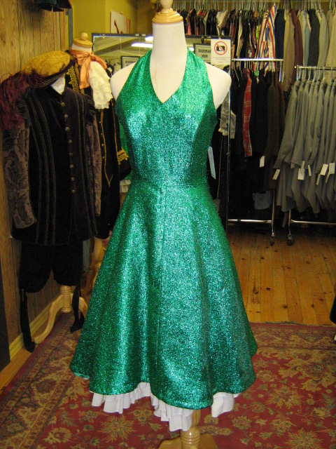 Halter dress green sparkly.jpg